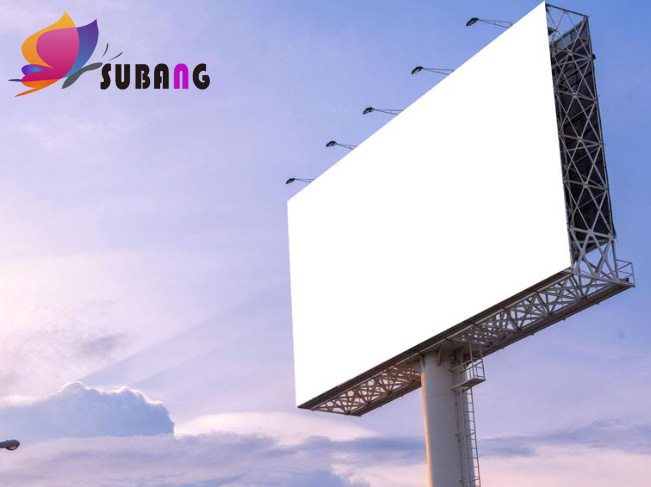 戶外廣告牌用了熒光增白劑OB，好評不斷